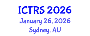 International Conference on Theology and Religious Studies (ICTRS) January 26, 2026 - Sydney, Australia