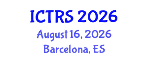 International Conference on Theology and Religious Studies (ICTRS) August 16, 2026 - Barcelona, Spain