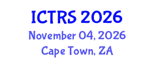 International Conference on Theology and Religious Studies (ICTRS) November 04, 2026 - Cape Town, South Africa