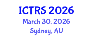 International Conference on Theology and Religious Studies (ICTRS) March 30, 2026 - Sydney, Australia