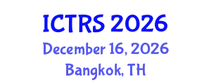 International Conference on Theology and Religious Studies (ICTRS) December 16, 2026 - Bangkok, Thailand