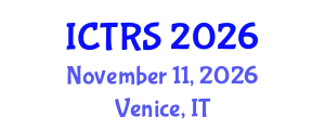 International Conference on Theology and Religious Studies (ICTRS) November 11, 2026 - Venice, Italy