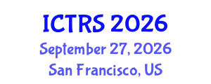 International Conference on Theology and Religious Studies (ICTRS) September 27, 2026 - San Francisco, United States