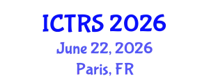 International Conference on Theology and Religious Studies (ICTRS) June 22, 2026 - Paris, France