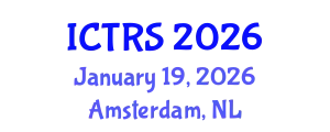 International Conference on Theology and Religious Studies (ICTRS) January 19, 2026 - Amsterdam, Netherlands