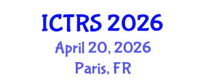 International Conference on Theology and Religious Studies (ICTRS) April 20, 2026 - Paris, France