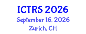 International Conference on Theology and Religious Studies (ICTRS) September 16, 2026 - Zurich, Switzerland