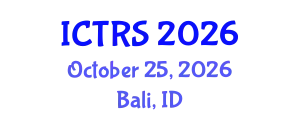 International Conference on Theology and Religious Studies (ICTRS) October 25, 2026 - Bali, Indonesia
