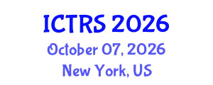 International Conference on Theology and Religious Studies (ICTRS) October 07, 2026 - New York, United States