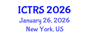 International Conference on Theology and Religious Studies (ICTRS) January 26, 2026 - New York, United States