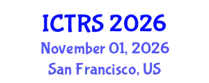 International Conference on Theology and Religious Studies (ICTRS) November 01, 2026 - San Francisco, United States