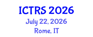 International Conference on Theology and Religious Studies (ICTRS) July 22, 2026 - Rome, Italy