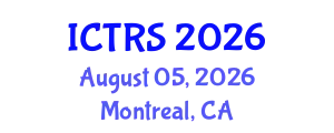 International Conference on Theology and Religious Studies (ICTRS) August 05, 2026 - Montreal, Canada