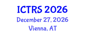 International Conference on Theology and Religious Studies (ICTRS) December 27, 2026 - Vienna, Austria