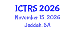 International Conference on Theology and Religious Studies (ICTRS) November 15, 2026 - Jeddah, Saudi Arabia