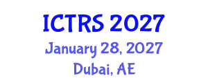 International Conference on Theology and Religious Studies (ICTRS) January 28, 2027 - Dubai, United Arab Emirates