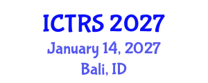 International Conference on Theology and Religious Studies (ICTRS) January 14, 2027 - Bali, Indonesia