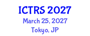 International Conference on Theology and Religious Studies (ICTRS) March 25, 2027 - Tokyo, Japan