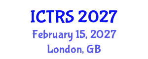 International Conference on Theology and Religious Studies (ICTRS) February 15, 2027 - London, United Kingdom