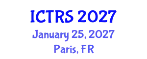 International Conference on Theology and Religious Studies (ICTRS) January 25, 2027 - Paris, France