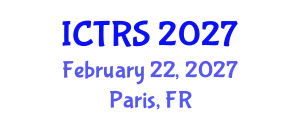 International Conference on Theology and Religious Studies (ICTRS) February 22, 2027 - Paris, France