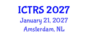 International Conference on Theology and Religious Studies (ICTRS) January 21, 2027 - Amsterdam, Netherlands