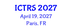 International Conference on Theology and Religious Studies (ICTRS) April 19, 2027 - Paris, France