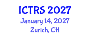 International Conference on Theology and Religious Studies (ICTRS) January 14, 2027 - Zurich, Switzerland