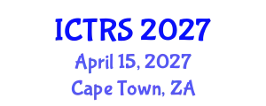 International Conference on Theology and Religious Studies (ICTRS) April 15, 2027 - Cape Town, South Africa