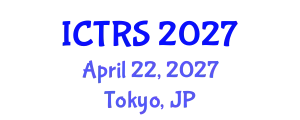 International Conference on Theology and Religious Studies (ICTRS) April 22, 2027 - Tokyo, Japan