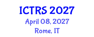International Conference on Theology and Religious Studies (ICTRS) April 08, 2027 - Rome, Italy