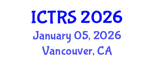 International Conference on Theology and Religious Studies (ICTRS) January 05, 2026 - Vancouver, Canada