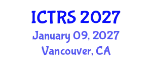 International Conference on Theology and Religious Studies (ICTRS) January 09, 2027 - Vancouver, Canada