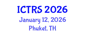 International Conference on Theology and Religious Studies (ICTRS) January 12, 2026 - Phuket, Thailand