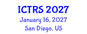 International Conference on Theology and Religious Studies (ICTRS) January 16, 2027 - San Diego, United States