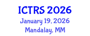 International Conference on Theology and Religious Studies (ICTRS) January 19, 2026 - Mandalay, Myanmar