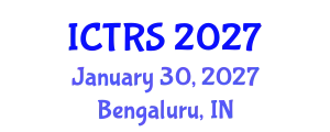 International Conference on Theology and Religious Studies (ICTRS) January 30, 2027 - Bengaluru, India