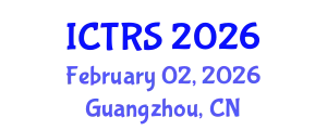 International Conference on Theology and Religious Studies (ICTRS) February 02, 2026 - Guangzhou, China