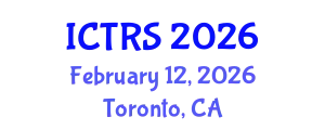 International Conference on Theology and Religious Studies (ICTRS) February 12, 2026 - Toronto, Canada
