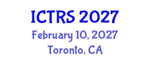 International Conference on Theology and Religious Studies (ICTRS) February 10, 2027 - Toronto, Canada