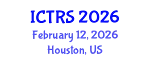 International Conference on Theology and Religious Studies (ICTRS) February 12, 2026 - Houston, United States