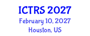International Conference on Theology and Religious Studies (ICTRS) February 10, 2027 - Houston, United States
