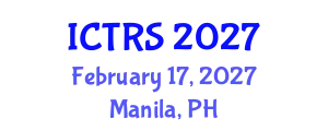 International Conference on Theology and Religious Studies (ICTRS) February 17, 2027 - Manila, Philippines