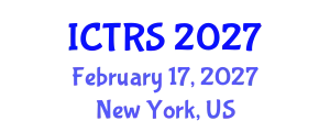 International Conference on Theology and Religious Studies (ICTRS) February 17, 2027 - New York, United States