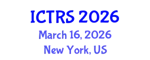 International Conference on Theology and Religious Studies (ICTRS) March 16, 2026 - New York, United States