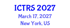 International Conference on Theology and Religious Studies (ICTRS) March 17, 2027 - New York, United States