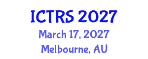 International Conference on Theology and Religious Studies (ICTRS) March 17, 2027 - Melbourne, Australia