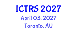 International Conference on Theology and Religious Studies (ICTRS) April 03, 2027 - Toronto, Australia