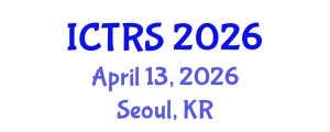 International Conference on Theology and Religious Studies (ICTRS) April 13, 2026 - Seoul, Republic of Korea