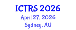 International Conference on Theology and Religious Studies (ICTRS) April 27, 2026 - Sydney, Australia